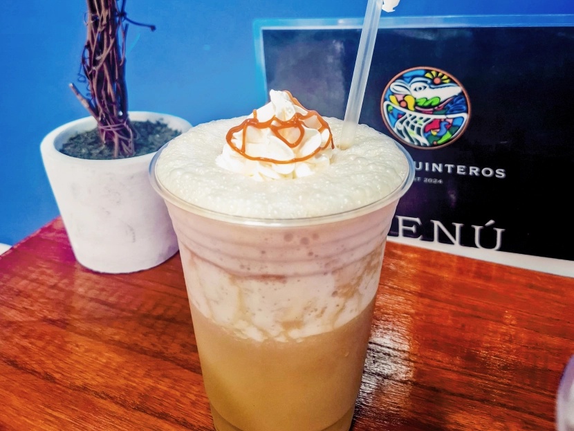 Frappe de caramelo